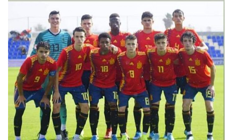 BRUNO IGLESIAS Y MARC CASADO TITULARES CON LA ESPAÑOLA SUB 17