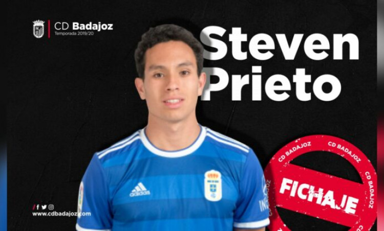 STEVEN PRIETO AL CD BADAJOZ